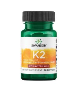 SWANSON Vitamin K-2 + Nattokinase