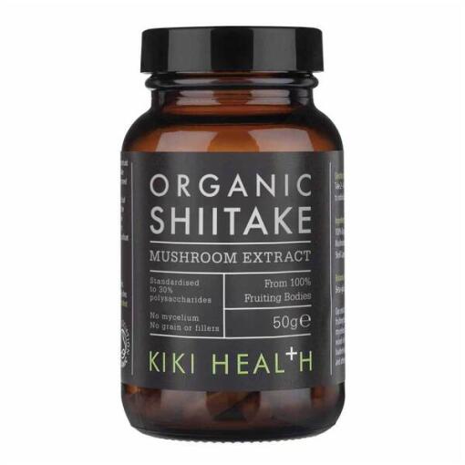 Økologisk Shiitake Ekstrakt Pulver - 50g