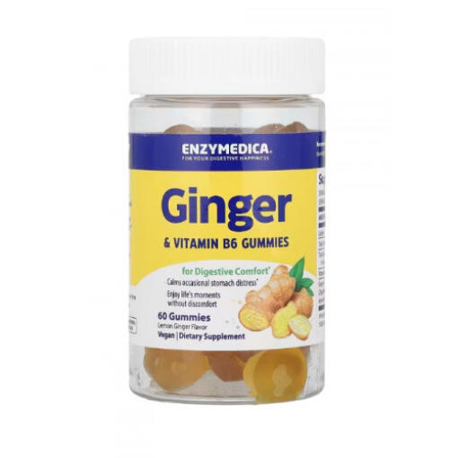 Ingefær & Vitamin B6 Vingummier