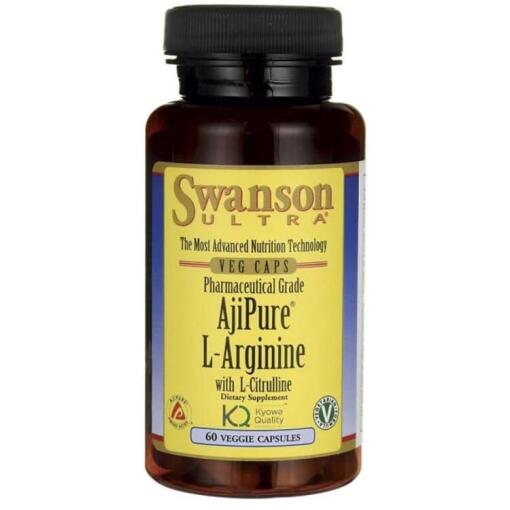 AjiPure L-Arginin med L-citrullin - 60 vcaps