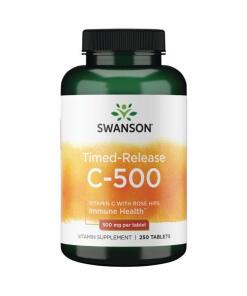 C-vitamin med hyben - Tidsfrigivelse
