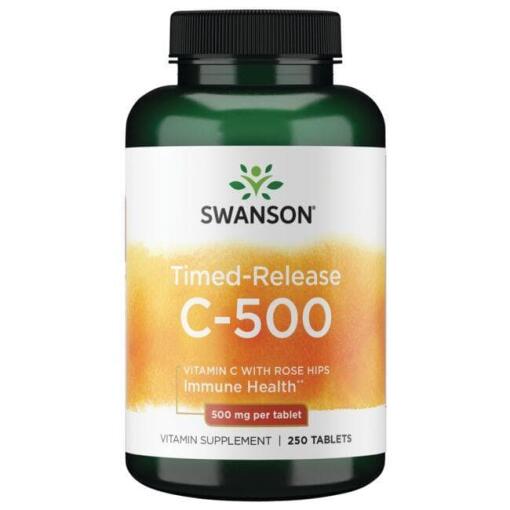 C-vitamin med hyben - Tidsfrigivelse
