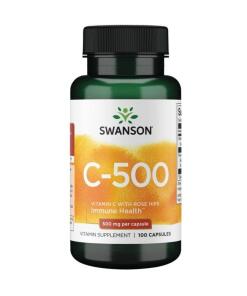 C-vitamin med hybenekstrakt