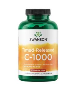 C-vitamin med hybenekstrakt - Tidsfrigivelse