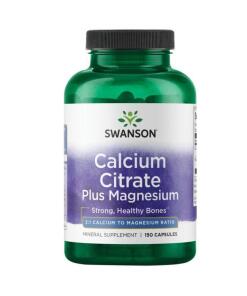 Calciumcitrat plus magnesium - 150 kapsler