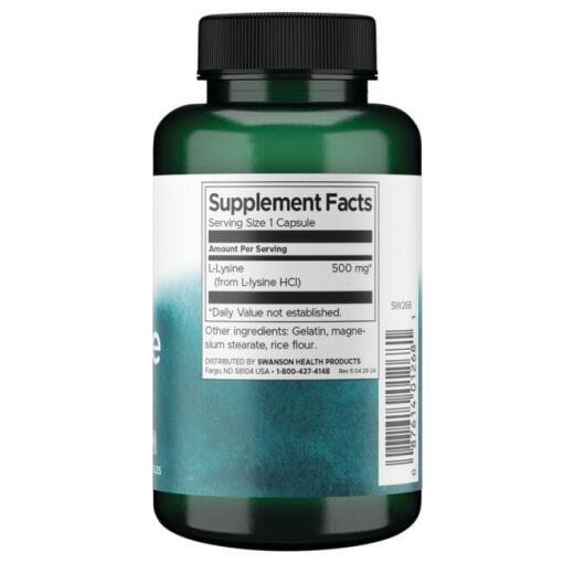 500 mg i fri form - 100 kapsler