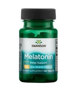 Swanson - 3mg Melatonin med dobbelt frigivelse - 60 Tablets