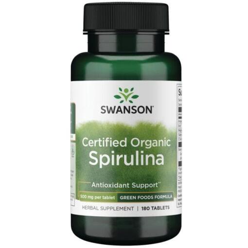 Økologisk Spirulina - 180 tabletter