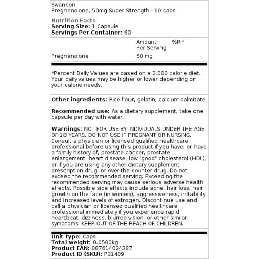 50 mg super-styrke - 60 kapsler