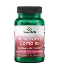 Resveratrol-kompleks - 60 kapsler