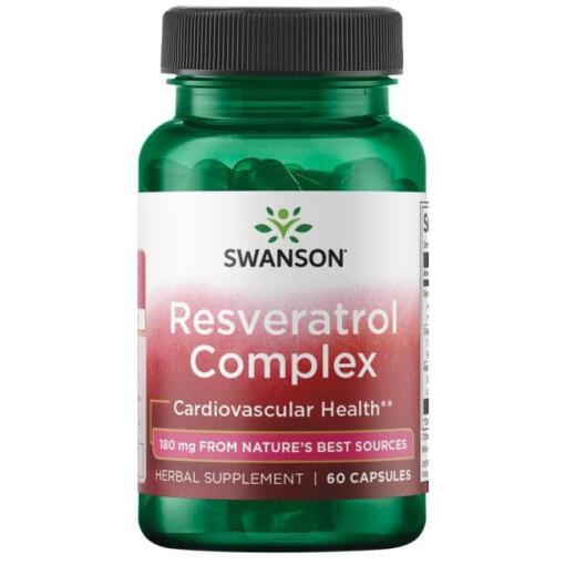 Resveratrol-kompleks - 60 kapsler