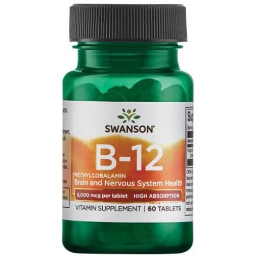 5000 mcg med høj absorption - 60 tabletter