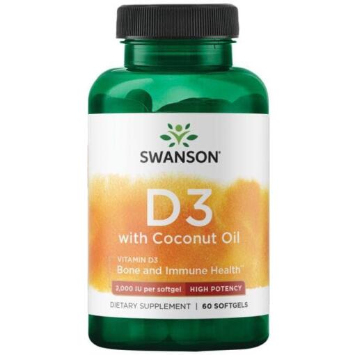 D-3-vitamin med kokosolie