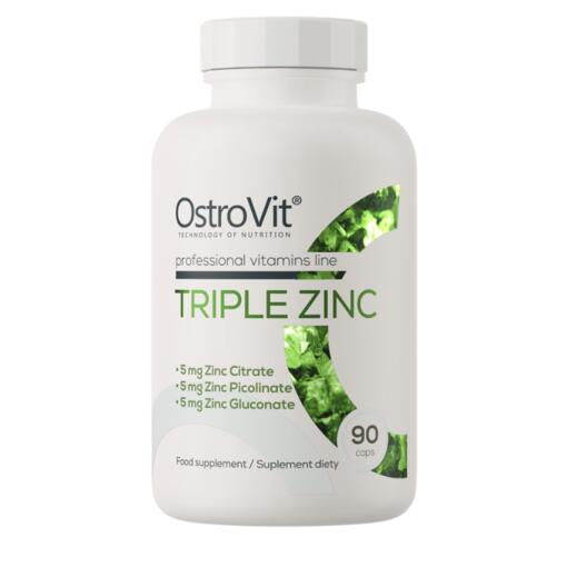 OstroVit – Triple Zinc 90 kapsler