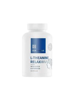 USA Medical - L-Theanine Relax 60 kapsler