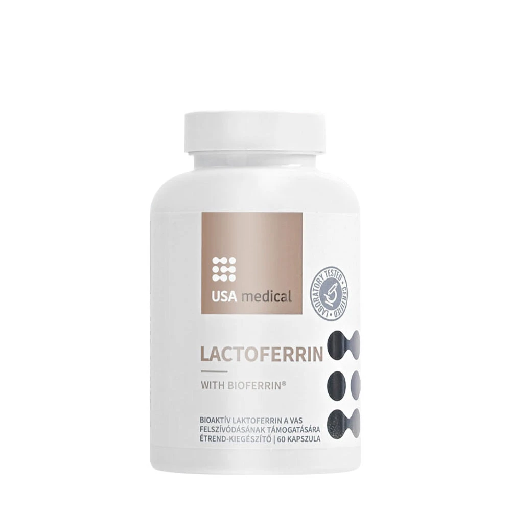 USA Medical - Lactoferrin BioFerrin 60 kapsler