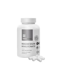 USA Medical - Magnesium Bisglycinate 60 kapsler