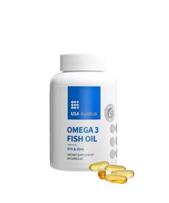 USA Medical - Omega 3 Fiskeolie 60 Softgels