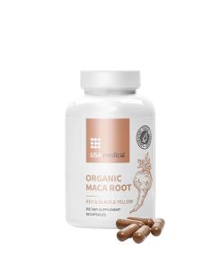 USA Medical - Økologisk Maca Rod 60 Kapsler