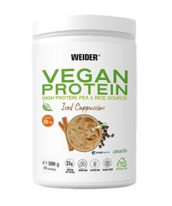 Weider - Vegansk Protein Iced Cappuccino 300g