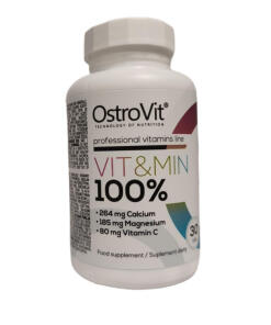 OstroVit - Vit&Min 100% 30 tabletter