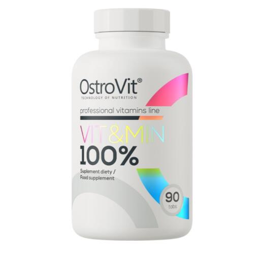 OstroVit - Vit&Min 100% - 90 tabletter