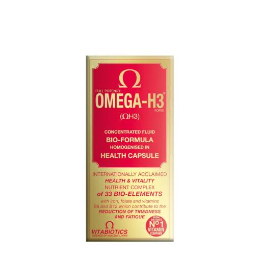 Vitabiotics - Omega-H3 Original 30 kapsler