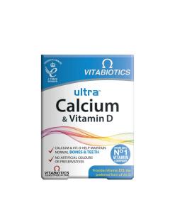 Vitabiotics - Ultra Calcium & Vitamin D 30 tabletter