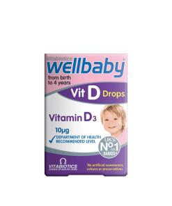 Vitabiotics - Wellbaby Vitamin D-dråber 30 ml