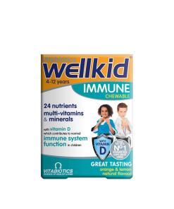 Vitabiotics - Wellkid Immune Tyggetabletter 30 stk