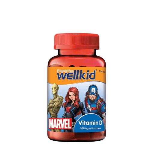 Vitabiotics - Wellkid Marvel Vitamin D Vingummier