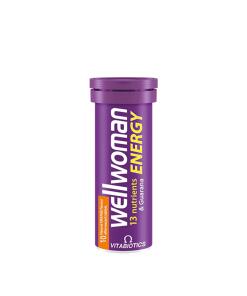 Vitabiotics - Wellwoman Energy Brusetabletter Orange 10 stk