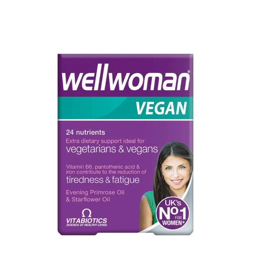 Vitabiotics - Wellwoman Vegan 60 tabletter