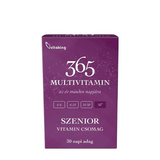 Vitaking - Multivitamin Senior Pack 365