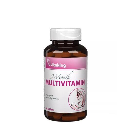 Vitaking - 9 Måneders Multivitamin 60 Tabletter