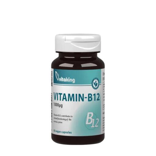 Vitaking - B-12 Vitamin Vege 60 Veg Kapsler