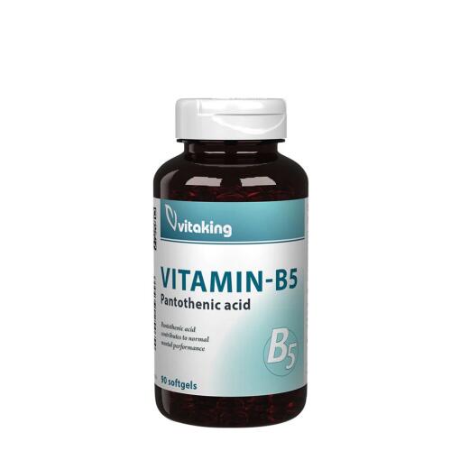 Vitaking - B5 Pantothensyre 200 mg (90 Softgels)