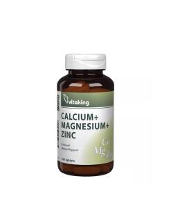 Vitaking - CalMag-Zink (Calcium + Magnesium + Zink) 100 tabletter