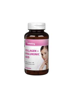 Vitaking - Kollagen + Hyaluronsyre 60 kapsler