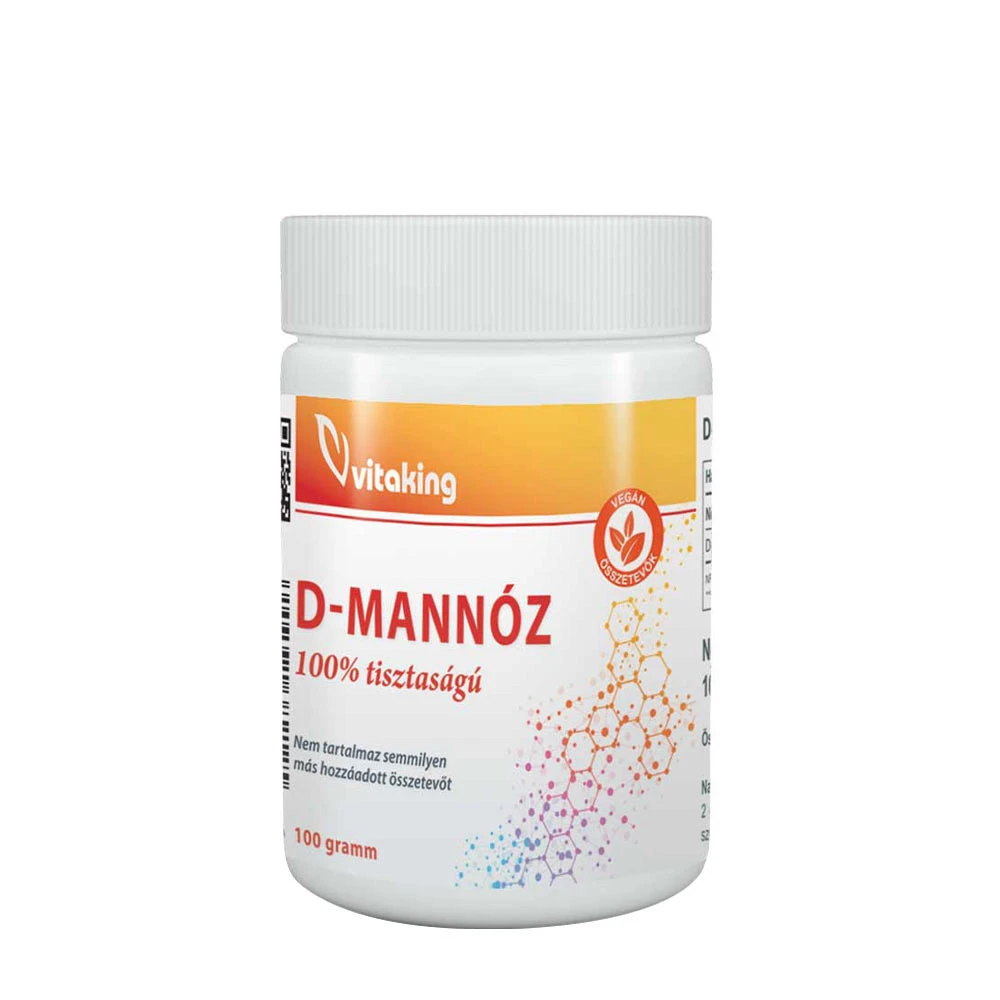 Vitaking - D-Mannose Rent Pulver 100 g