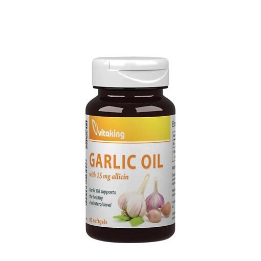 Vitaking - Hvidløgsolie med 15 mg allicin