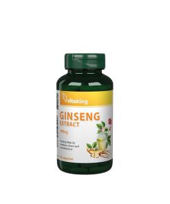 Vitaking - Ginseng Ekstrakt 100 mg (60 Kapsler)