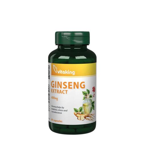 Vitaking - Ginseng Ekstrakt 100 mg (60 Kapsler)