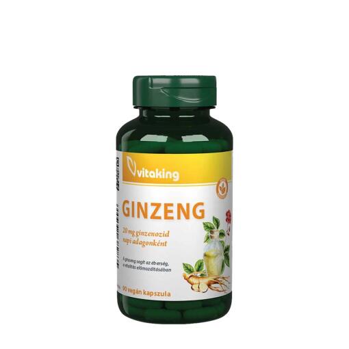 Vitaking - Ginseng Ekstrakt 100 mg (90 Kapsler)