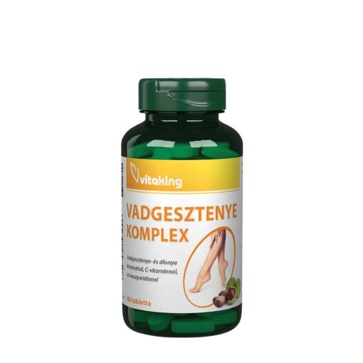 Vitaking - Hestekastanje Kompleks 60 Tabletter