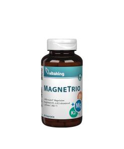 Vitaking - MagneTrio D3+K2+ Magnesium Bisglycinat 80 Kapsler