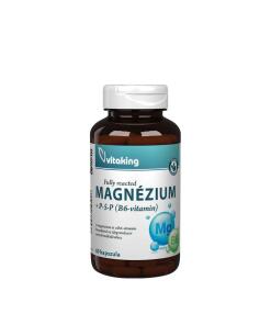 Vitaking - Magnesium Bisglycinat med Vitamin B6 (P5P) 60 Kapsler