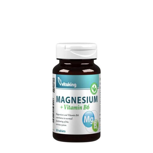 Vitaking - Magnesiumcitrat med B6 30 tabletter