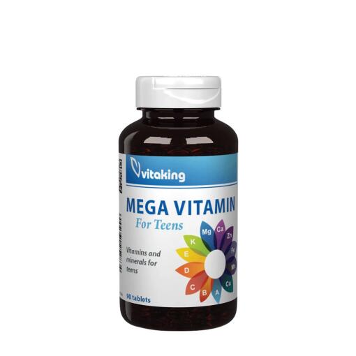 Vitaking - Mega Vitamin til Teenagere 90 Tabletter