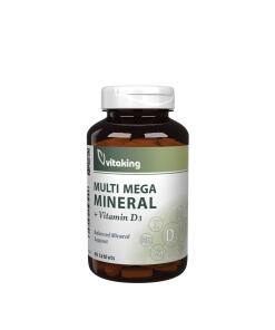 Vitaking - Multi Mega Mineral + D3 90 tabletter